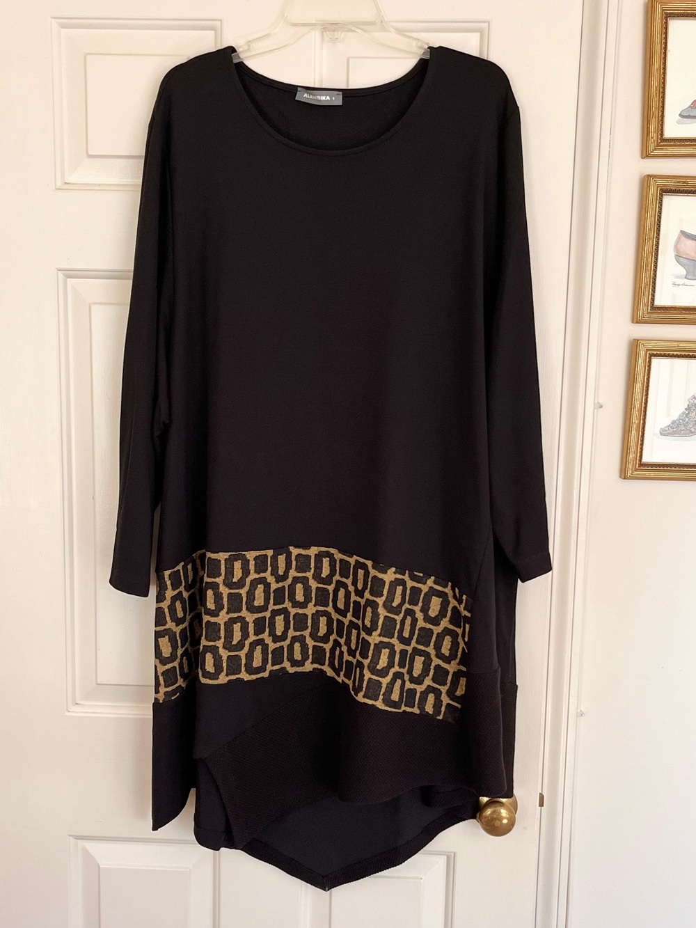 Alembika Unstoppable Tunic Top Ochre U.S. Size 20-22